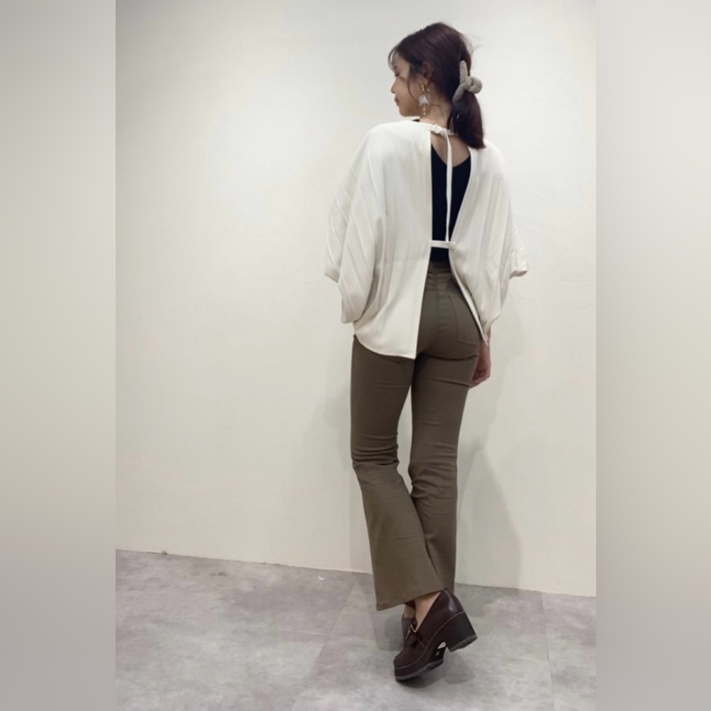 Randa high waisted brown pants